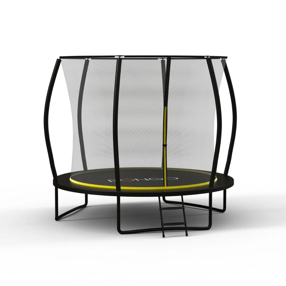 фото Батут каркасный trampoline inside 8ft 2,44 м с защитной сеткой и лестницей