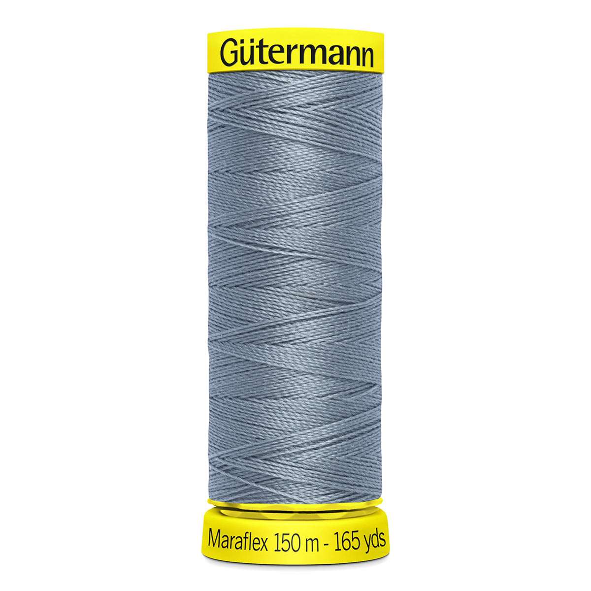 фото Нить gutermann maraflex, 777000, для трикотажных тканей, 150м (064 серый джинс), 5 шт guetermann