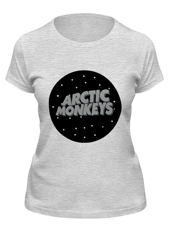 

Футболка женская Printio Arctic monkeys серая 2XL, Серый, Arctic monkeys