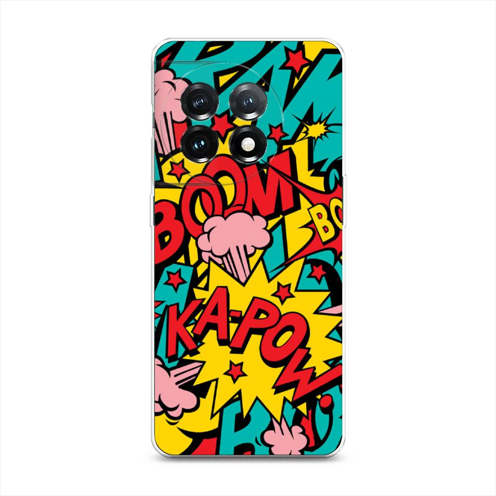 

Чехол Awog на OnePlus 11 "Постер pop art", Голубой;желтый;красный, 153650-9