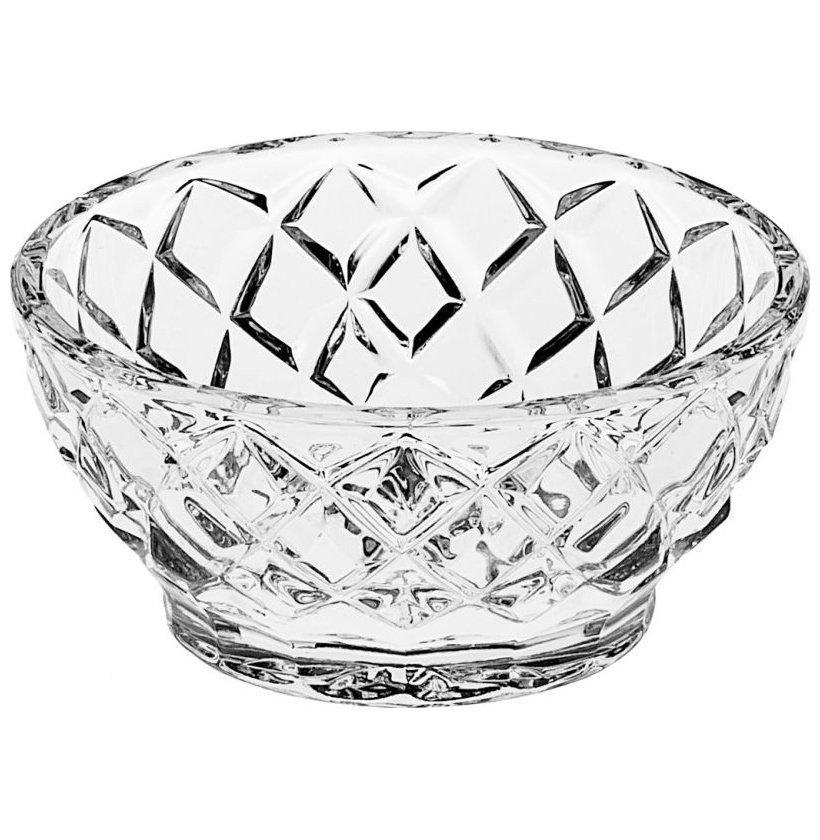 

Салатник 9,6 см Crystal Bohemia "Diamond" 125645, Прозрачный