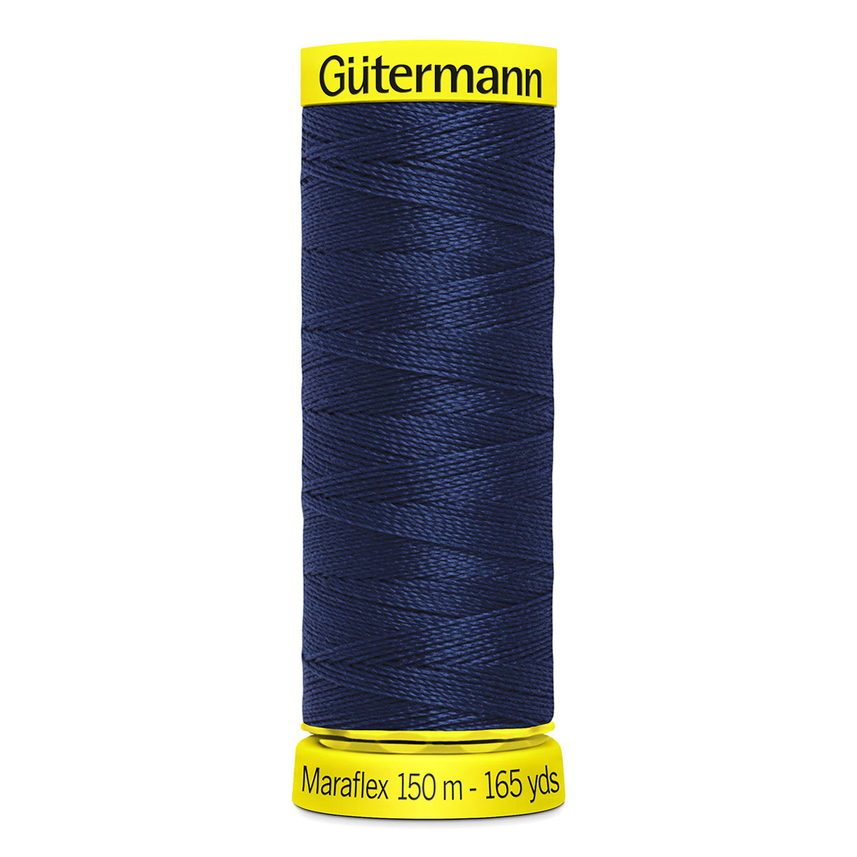 

Нить Gutermann Maraflex, 777000, для трикотажных тканей, 150м (310 темно-чернильный), 5 шт, Черный, 7733983