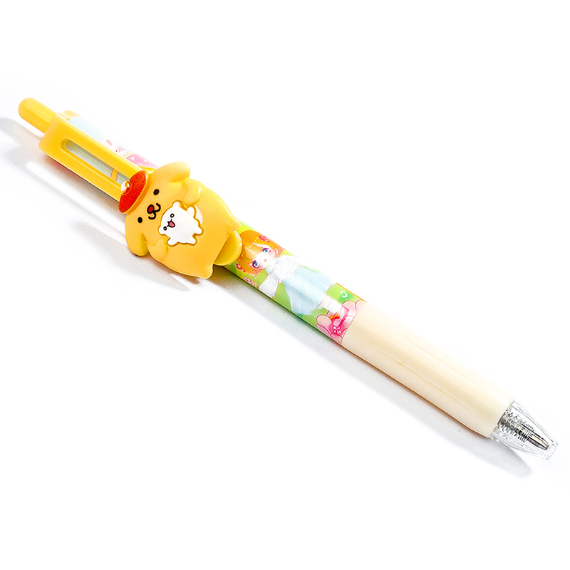 Ручка клей канцелярский для творчества и аппликаций MC-Basir Кукла CH0059 оранжевая