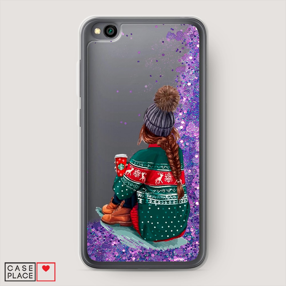 

Чехол Awog на Xiaomi Redmi Go "Winter dreams", Разноцветный, 35192-1