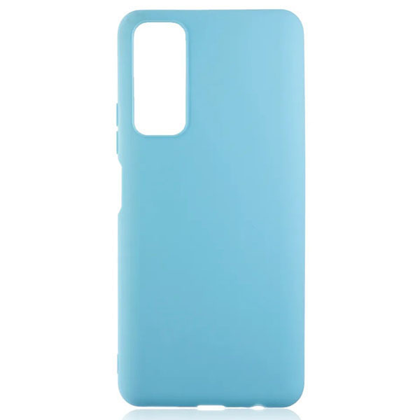 

Силиконовый чехол для Huawei P smart (2021) Soft Matte Голубой
