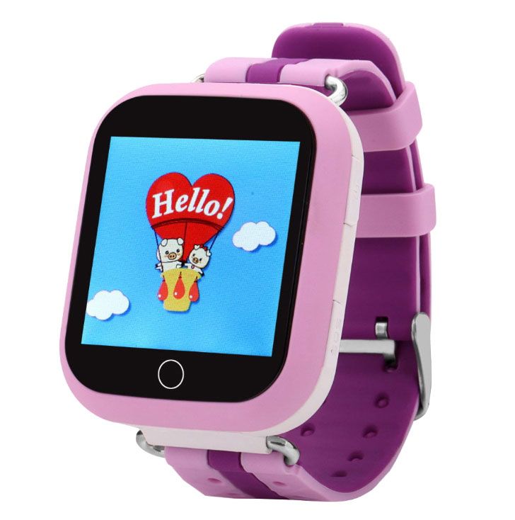 фото Детские смарт-часы smart baby watch q100 purple/purple