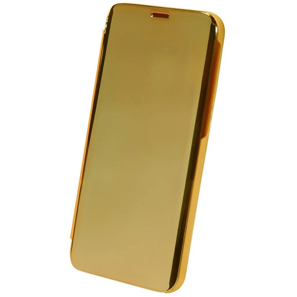 

Чехол книжка для Oppo A15S Clear View Золотой