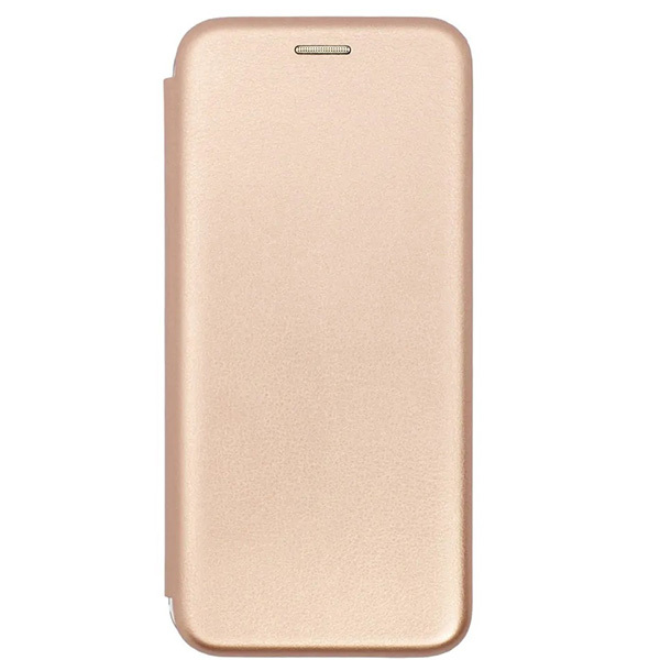 фото Чехол книжка для oppo a15s book cover розовое золото zibelino