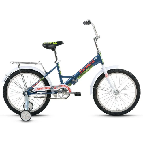 Детский велосипед Forward TIMBA 20 синий, белый, зелёный, красный 20 стальной