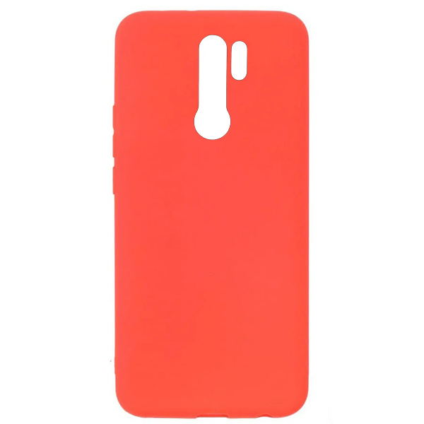 

Силиконовый чехол для Xiaomi Redmi 9 Soft Matte Красный