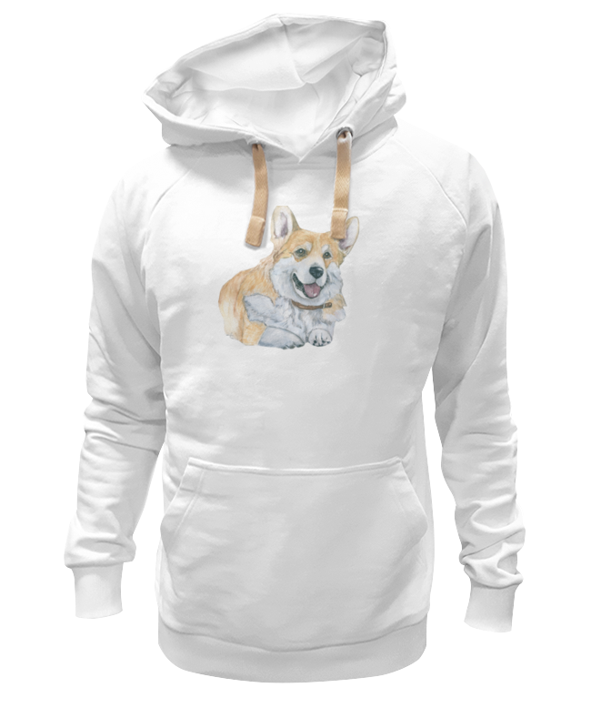 

Худи унисекс Printio Любимая пес белое 2XL, Белый, Любимый пес