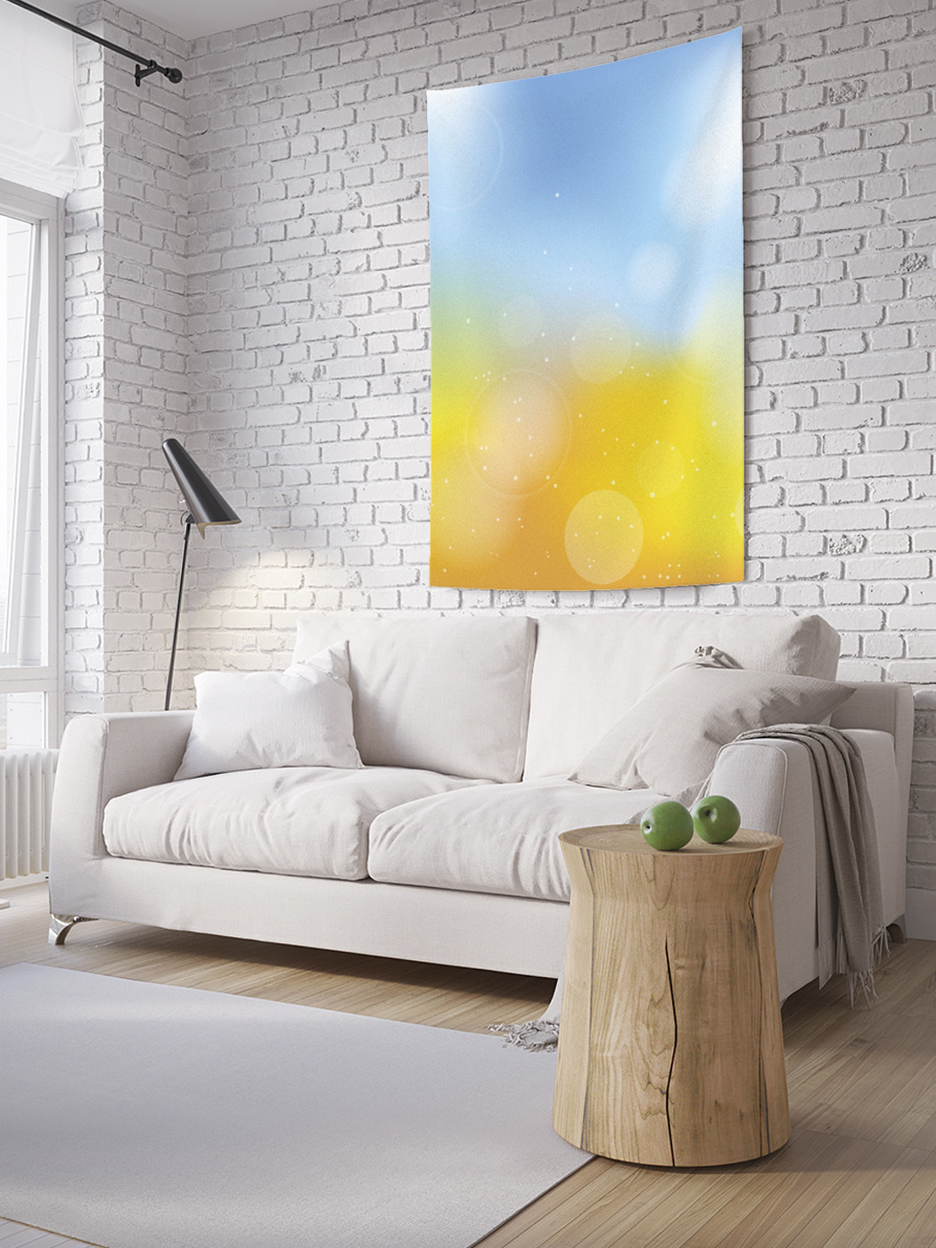 

Вертикальное фотопанно на стену JoyArty Размытое поле 100x150 см, Размытое поле