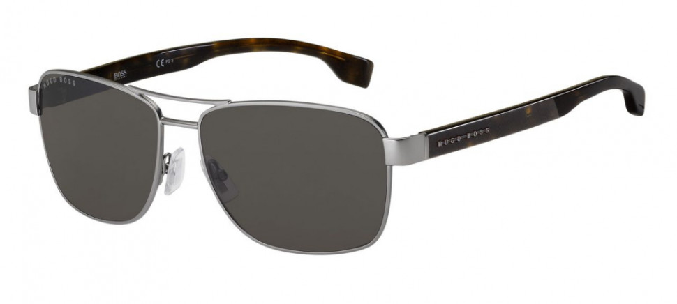 

Солнцезащитные очки мужские HUGO BOSS BOSS 1240/S R81 70, черный, BOSS 1240/S R81 70