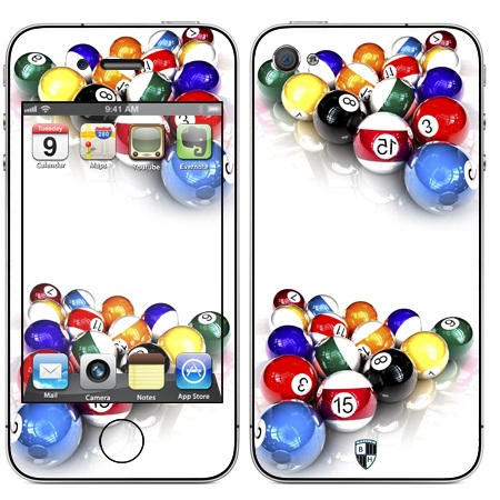

Наклейка виниловая Black Horn для iPhone 4/4S (Ga 04)