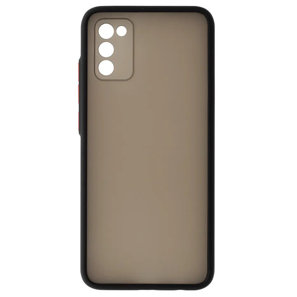 

Чехол накладка для Samsung Galaxy A02s Plastic Matte Черный