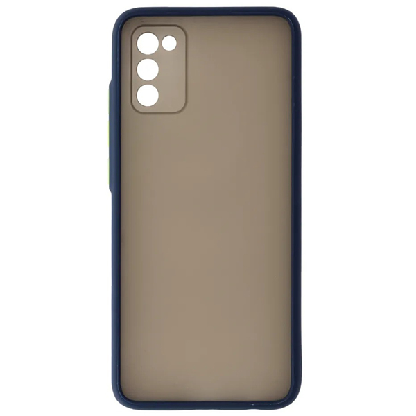 

Чехол накладка для Samsung Galaxy A02s Plastic Matte Синий