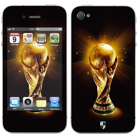 

Наклейка виниловая Black Horn для iPhone 4/4S (Fa 21)