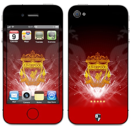 

Наклейка виниловая Black Horn для iPhone 4/4S (Fa 17)