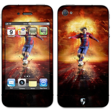 

Наклейка виниловая Black Horn для iPhone 4/4S (Fa 15)
