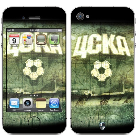 

Наклейка виниловая Black Horn для iPhone 4/4S (Fa 01)
