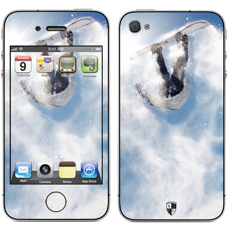 

Наклейка виниловая Black Horn для iPhone 4/4S (Ex 03)