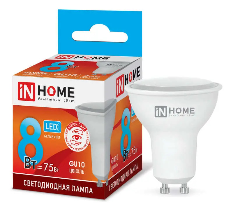 

Лампа светодиодная IN HOME LED-JCDRC-VC 4690612023441
