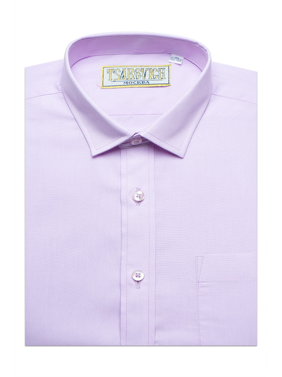Рубашка детская Tsarevich Lilac, цвет сиреневый, размер 146