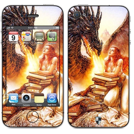 

Наклейка виниловая Black Horn для iPhone 4/4S (Cr 66)