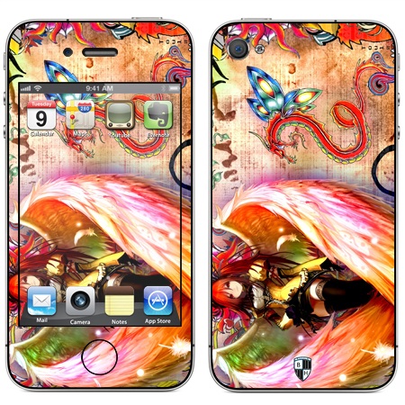 

Наклейка виниловая Black Horn для iPhone 4/4S (Cr 60)