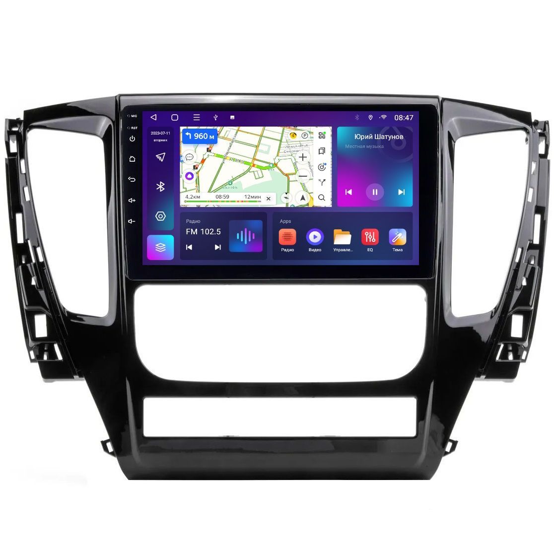 Автомобильная Магнитола EpicAuto T7 Mitsubishi Pajero Sport 3 2015-2021 L200 V 2014-2020 1550000₽