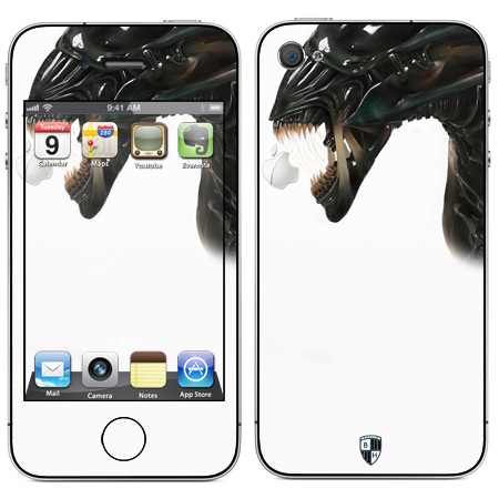 

Наклейка виниловая Black Horn для iPhone 4/4S (Cr 51)