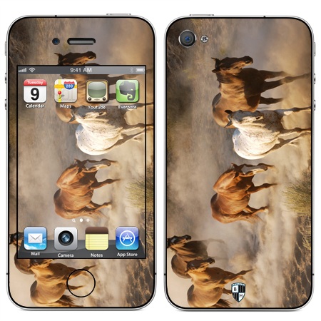 

Наклейка виниловая Black Horn для iPhone 4/4S (Cr 48)