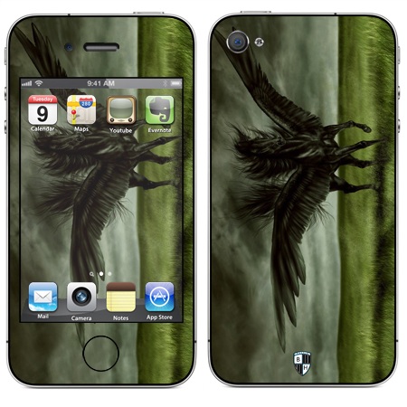 

Наклейка виниловая Black Horn для iPhone 4/4S (Cr 42)