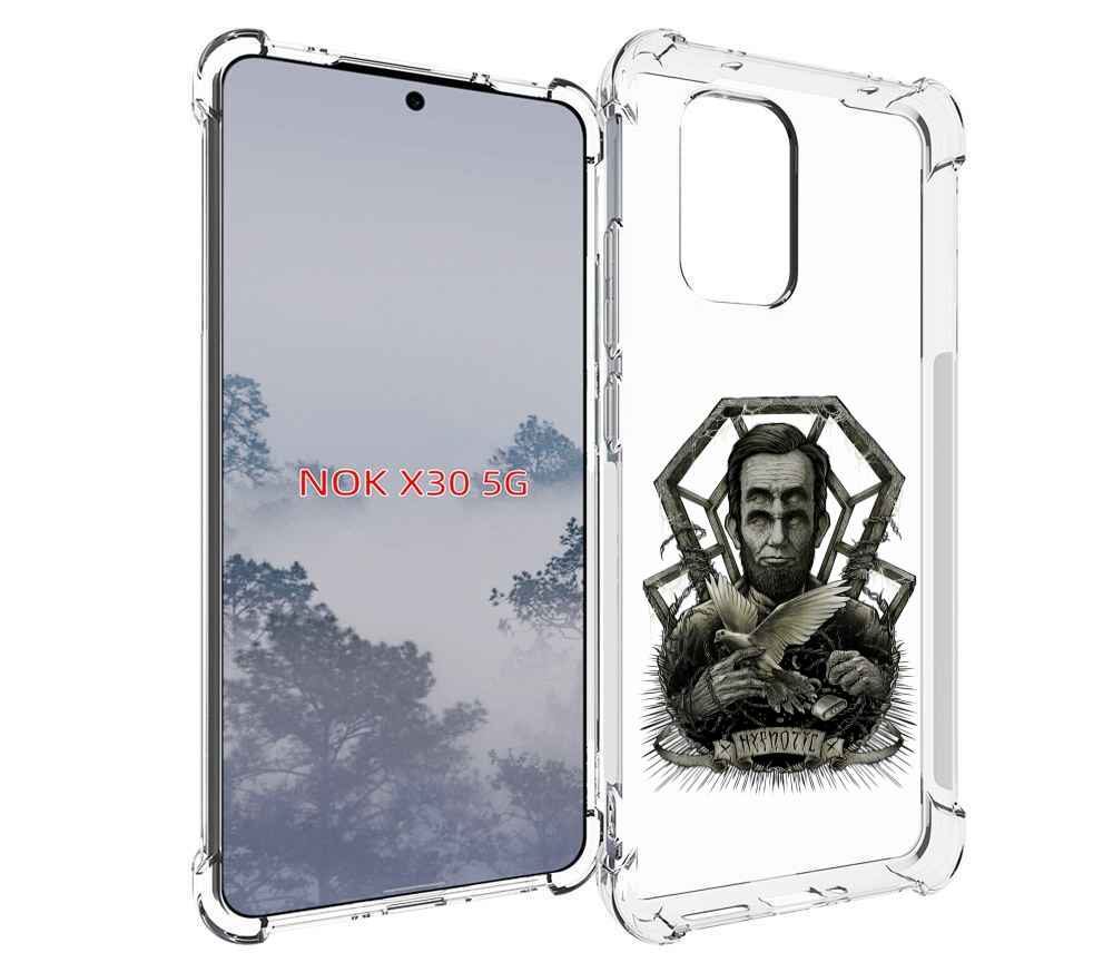 

Чехол MyPads франклин абстракция для Nokia X30 5G, Tocco