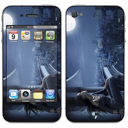 

Наклейка виниловая Black Horn для iPhone 4/4S (Cr 28)