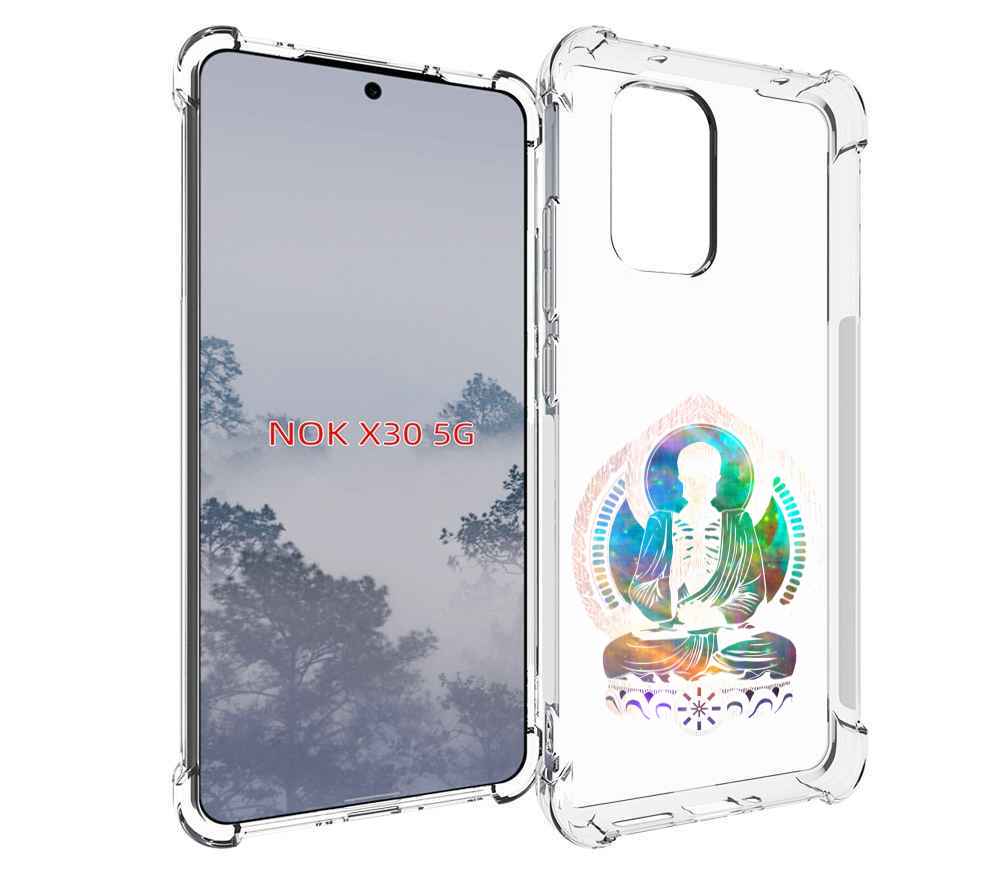 

Чехол MyPads умный скелет для Nokia X30 5G, Tocco
