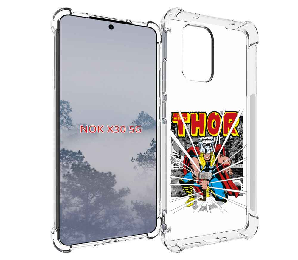 

Чехол MyPads тор рисунок для Nokia X30 5G, Tocco