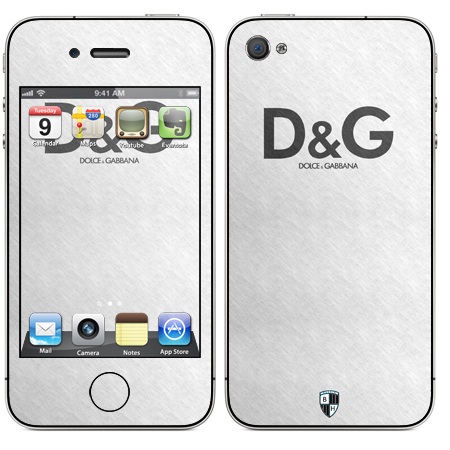 

Наклейка виниловая Black Horn для iPhone 4/4S (Br 05)