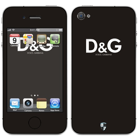 

Наклейка виниловая Black Horn для iPhone 4/4S (Br 03)