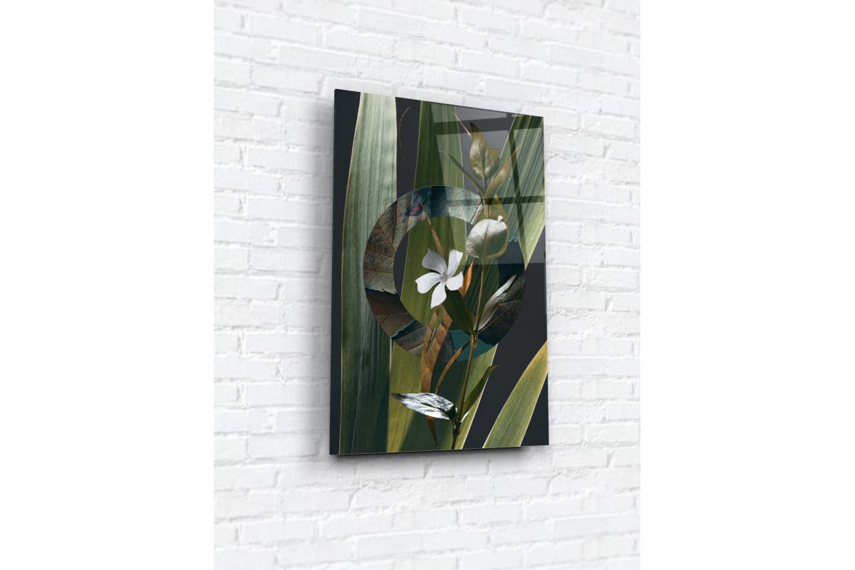 Картина на стекле ARTABOSKO Круг в цветах 3 40x60 WBR-01-1066-04