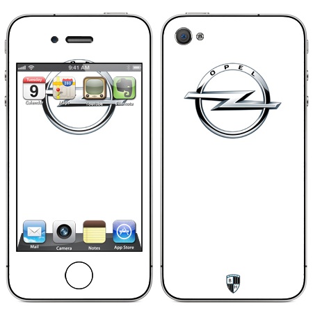 

Наклейка виниловая Black Horn для iPhone 4/4S (Au 70)