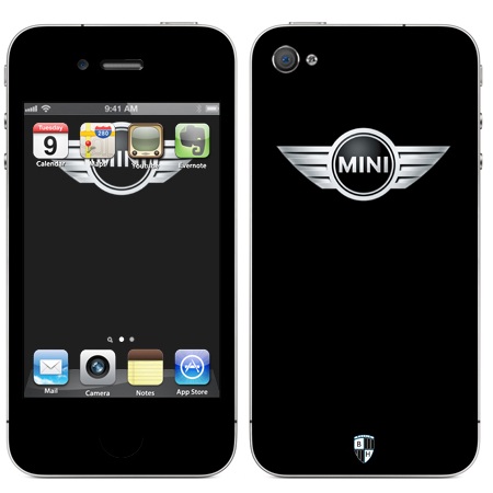 

Наклейка виниловая Black Horn для iPhone 4/4S (Au 66)