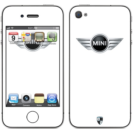 

Наклейка виниловая Black Horn для iPhone 4/4S (Au 65)