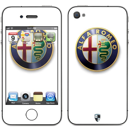 

Наклейка виниловая Black Horn для iPhone 4/4S (Au 59)