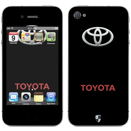 

Наклейка виниловая Black Horn для iPhone 4/4S (Au 56)