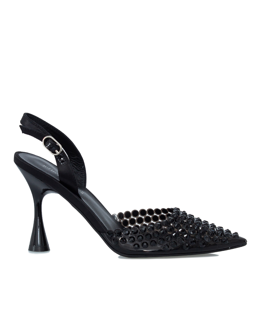 

Туфли женские JEFFREY CAMPBELL Shiner черные 38 IT, Черный, Shiner