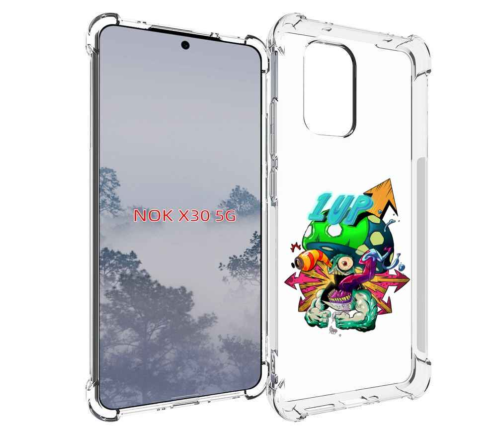 

Чехол MyPads сильный гриб абстракция для Nokia X30 5G, Tocco