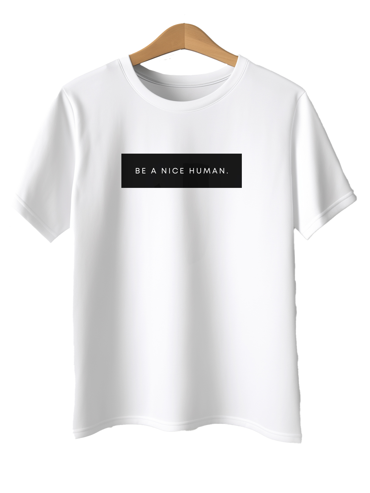 

Футболка унисекс MustHaveWear tshirt0027BeaNice белая 46 RU, Белый, tshirt0027BeaNice