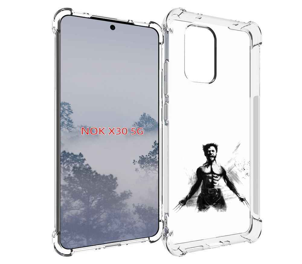 

Чехол MyPads росомаха для Nokia X30 5G, Tocco