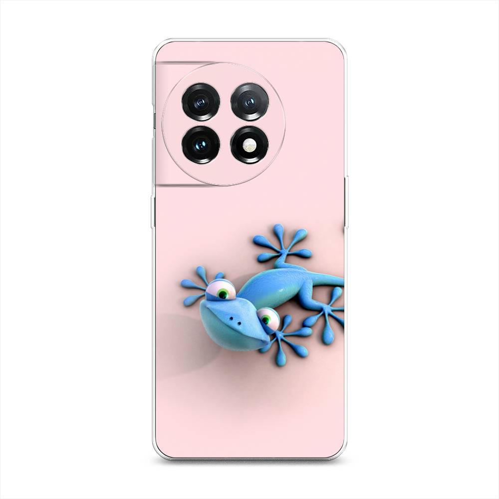 

Чехол Awog на OnePlus 11 "Голубая ящерка", 153650-2